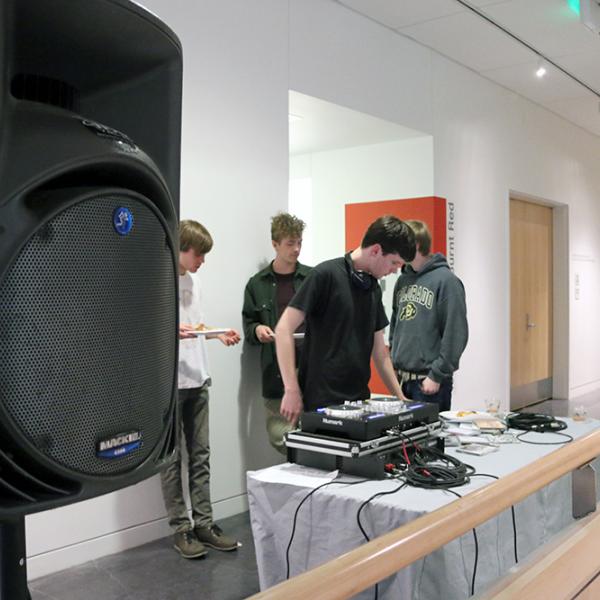 Radio 1190 DJed the event