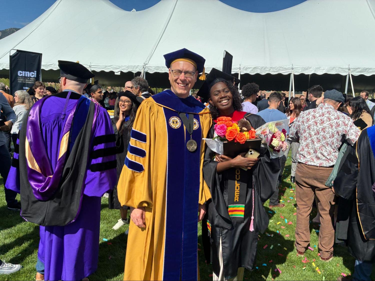 INFO celebrates graduation