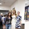 ENVD students and showing off their projects