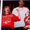 Taylor Swift at a Chiefs game
