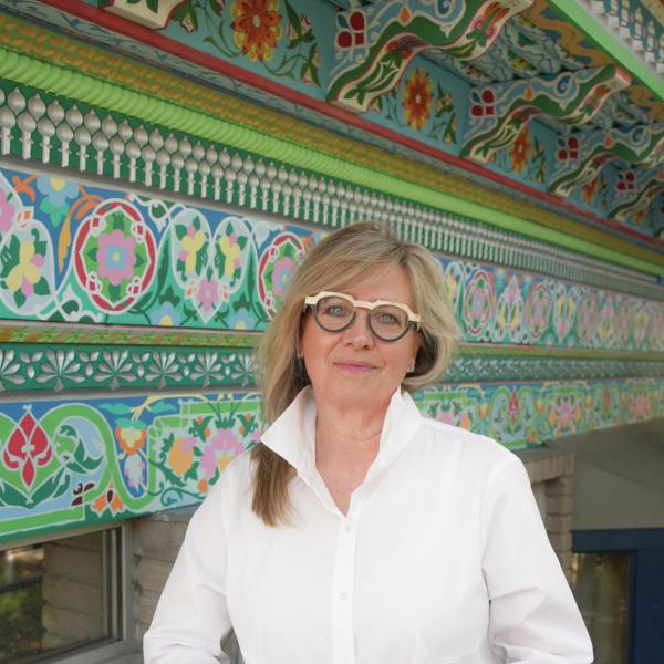 Dean Bergen at the Dushanbe Tea House