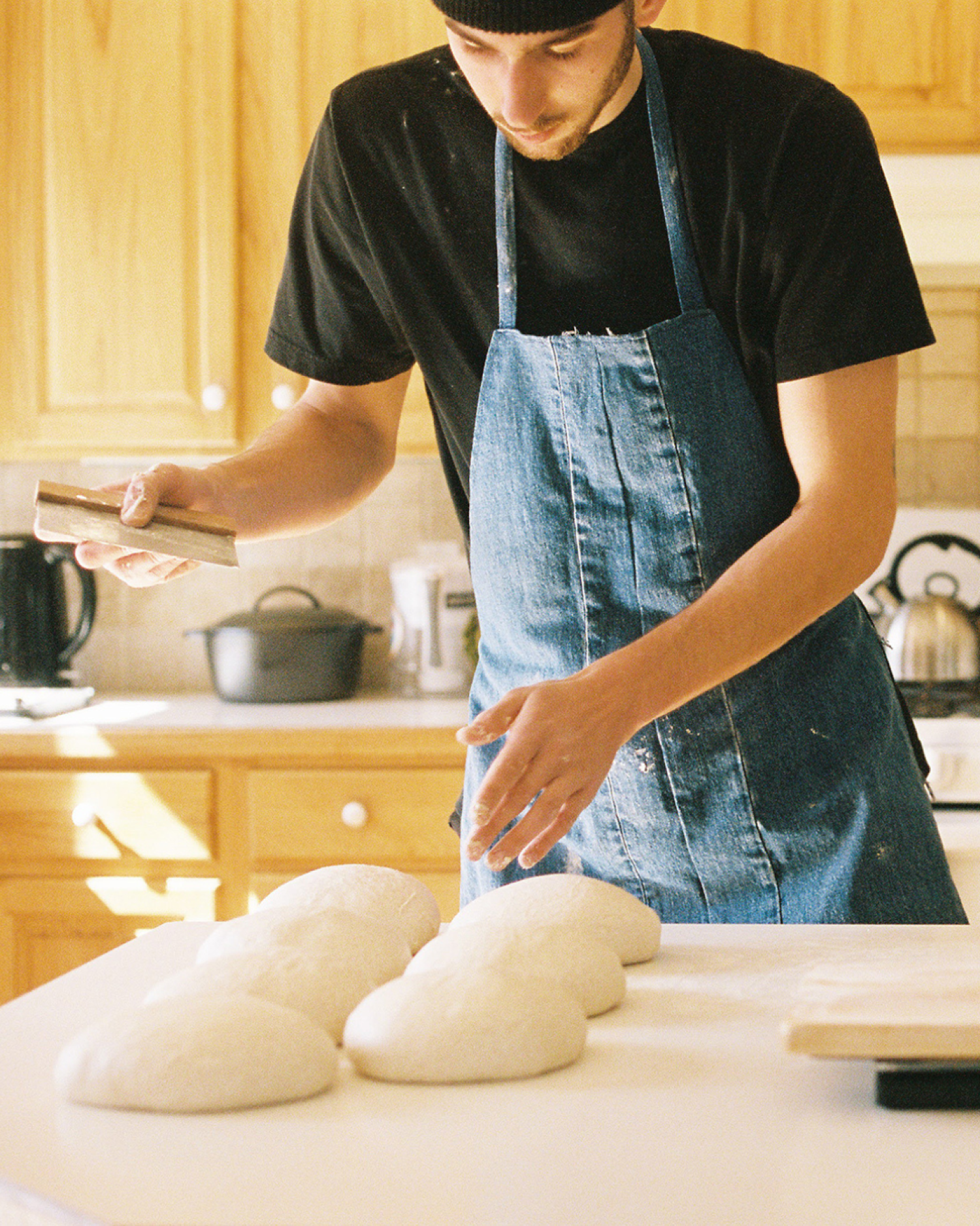 making bread