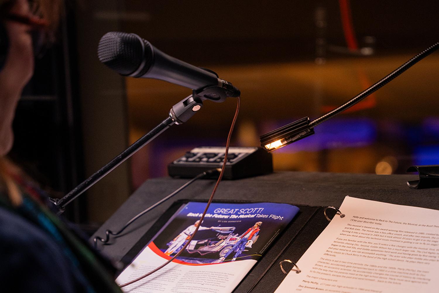 Reviewing the script