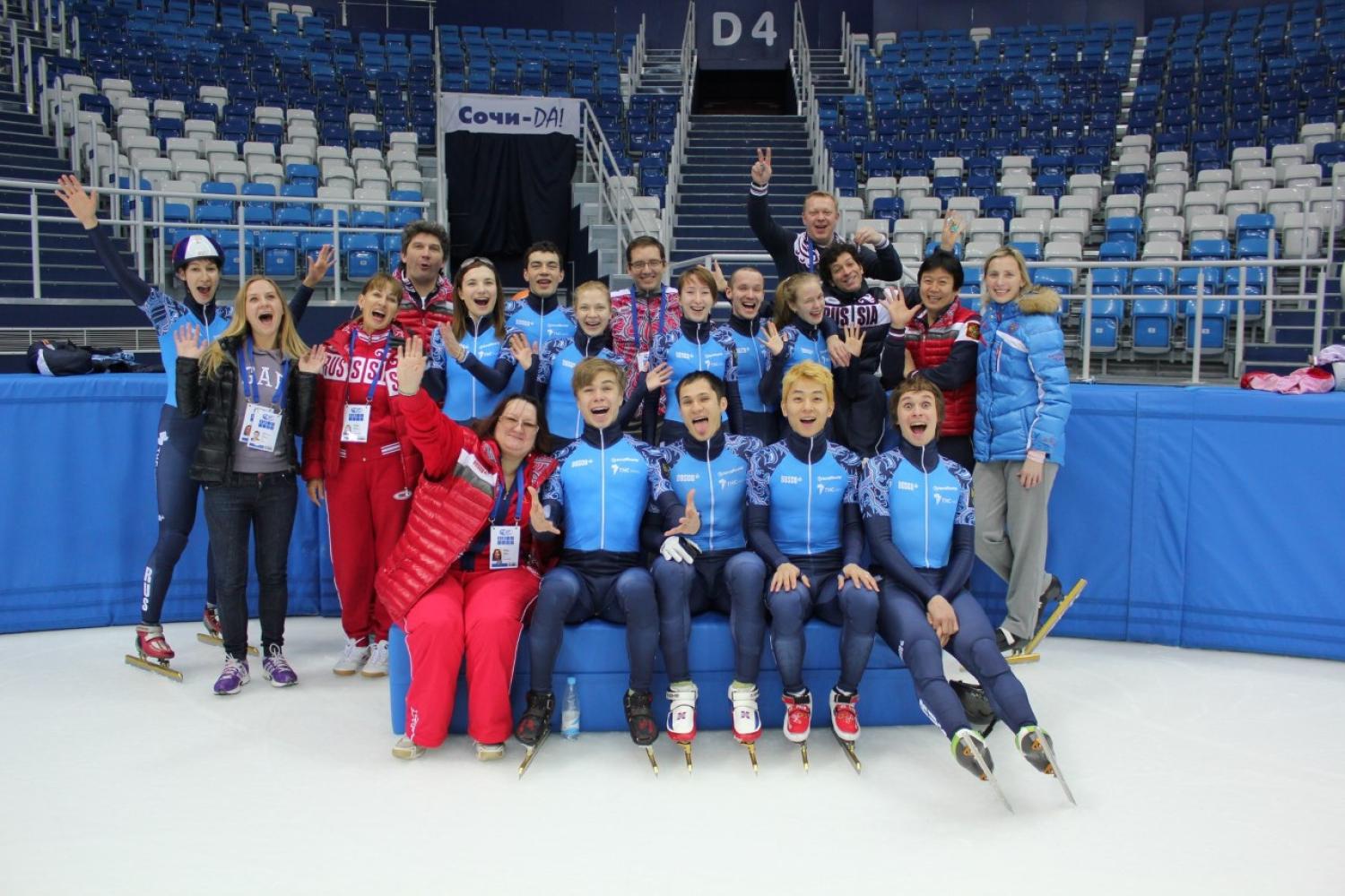 Before covering the games for the Olympic Channel, Journalism Instructor Marina Dmukhovskaya previously served as the Russian Skating Union's media manager.