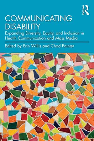 Cover jacket art of the book Erin Willis edited. The image is a mosaic of different-colored pieces fitting together.