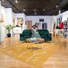 Inside the store