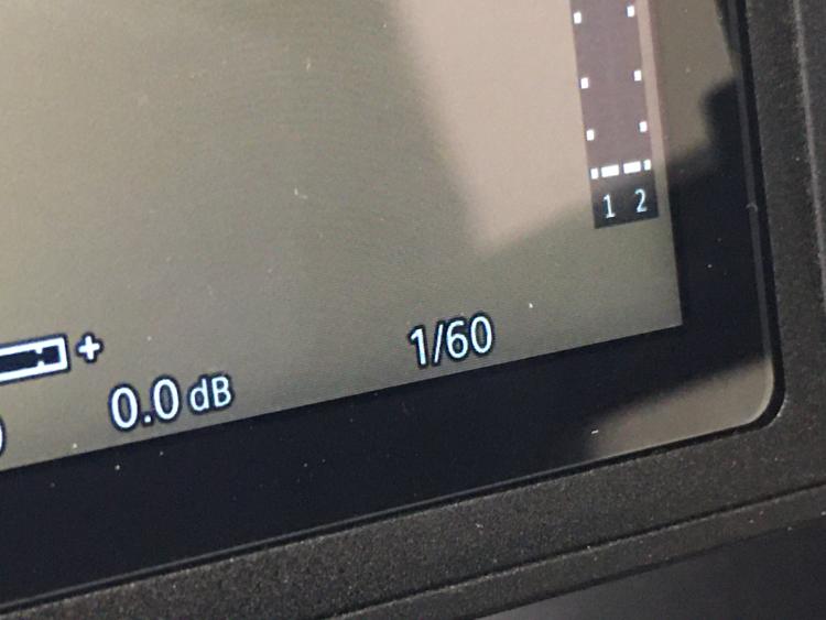 Shutter speed