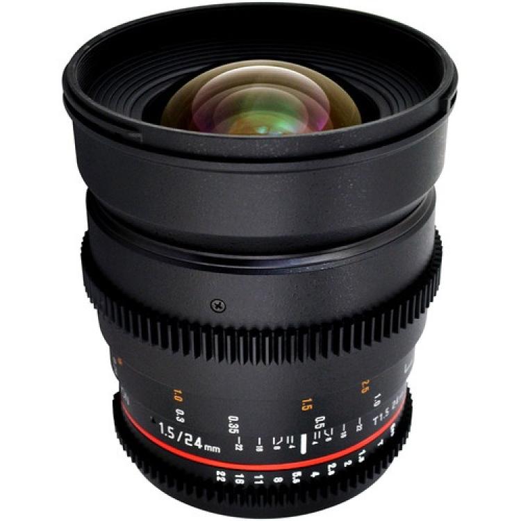 Rokinon 24mm T1.5 Cine ED AS IF UMC Lens