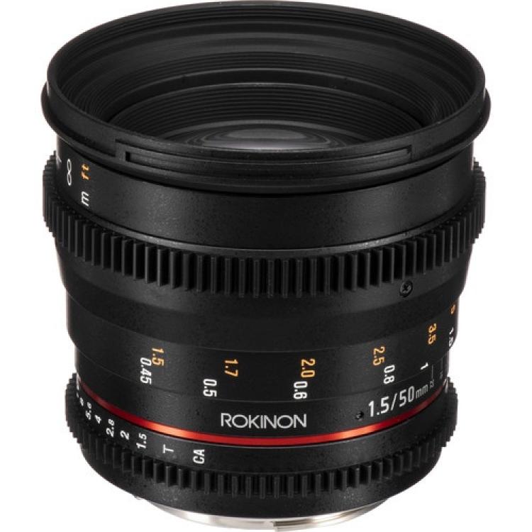 Rokinon 50mm T1.5 AS UMC Cine DS Lens