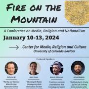 Poster for the Fire on the Mountain conference