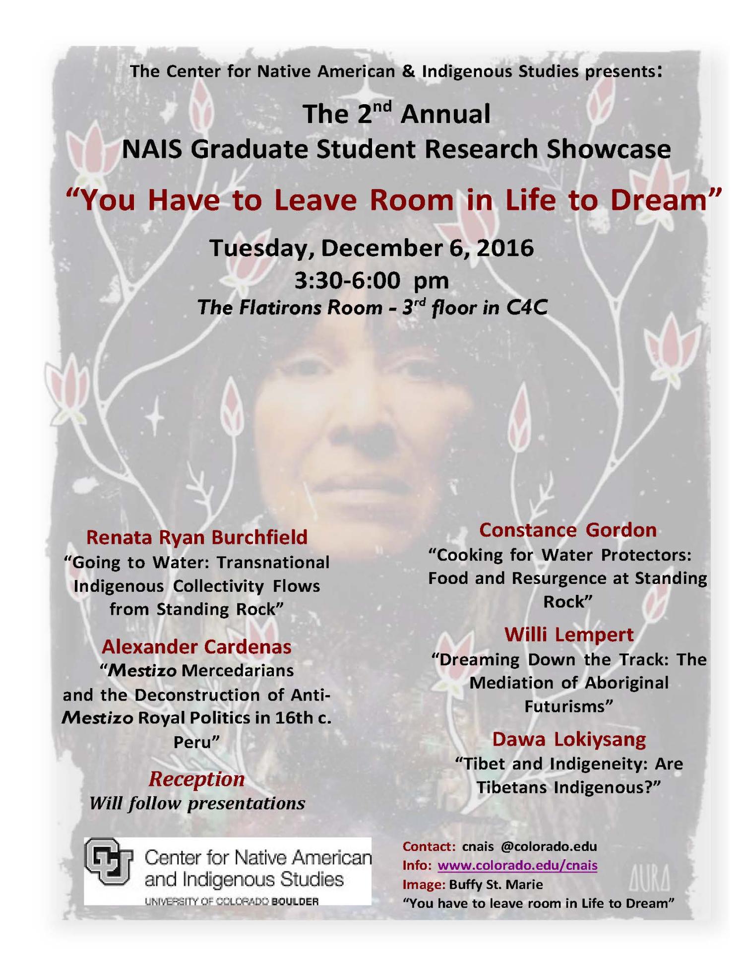 CNAIS Grad Student Research Showcase poster