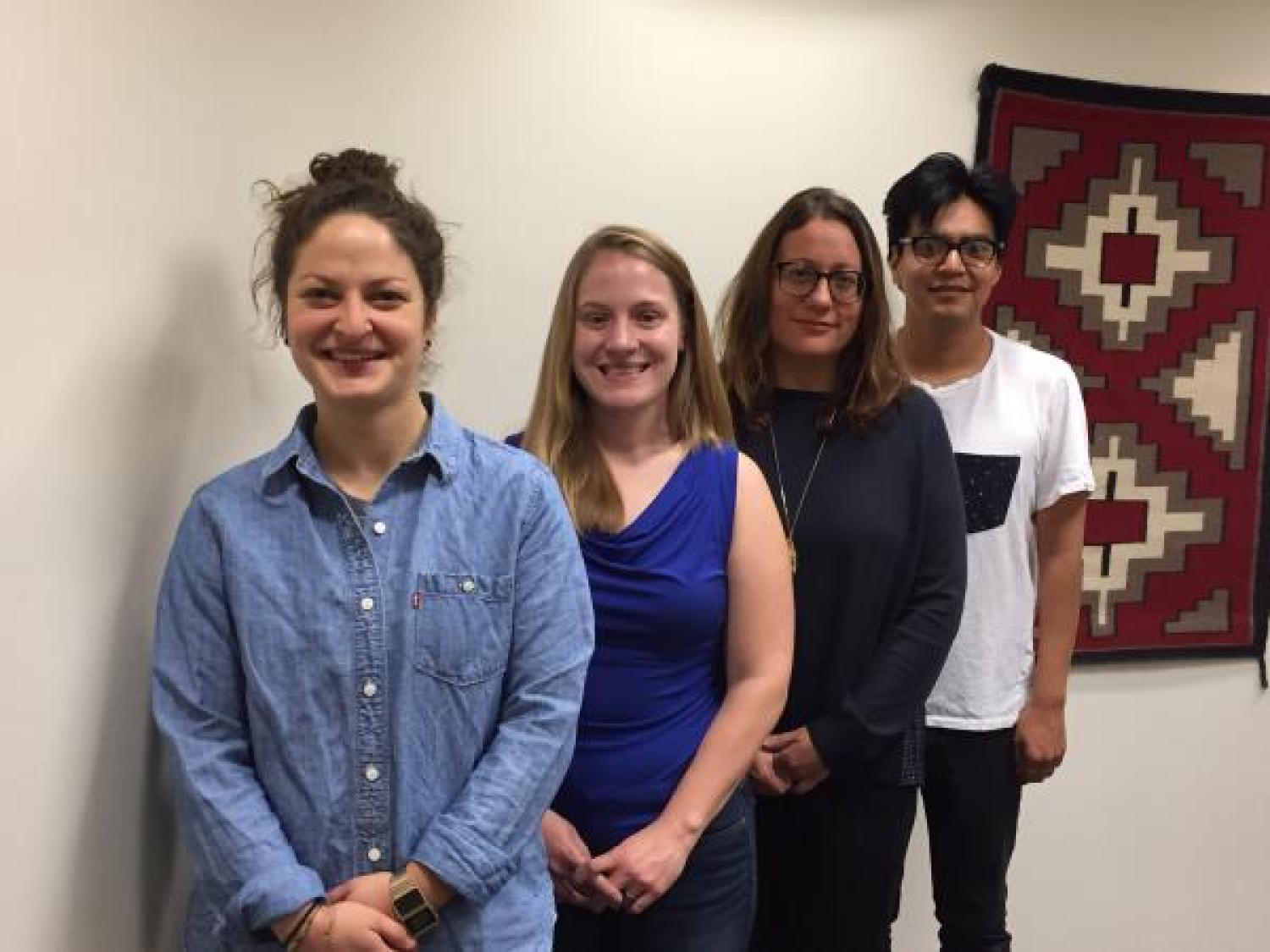 Carla Fredericks with American Indian Law Clinic Students