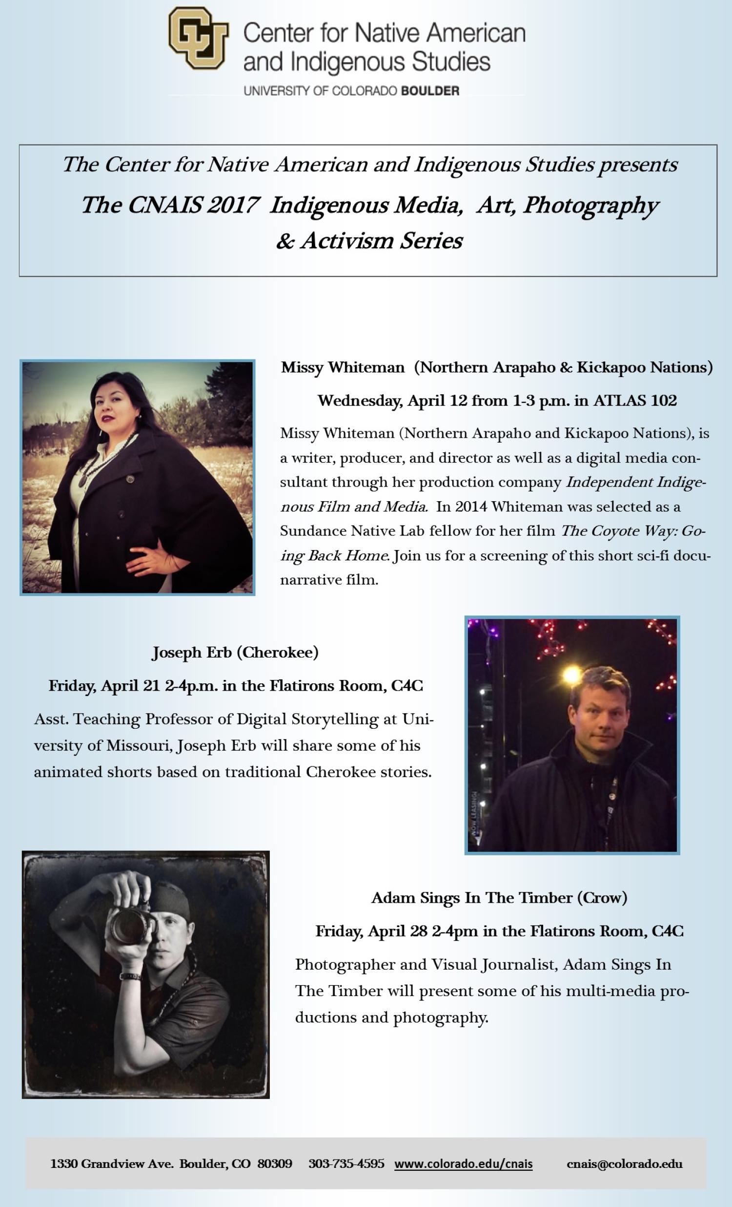 Indigenous Media, Art, Photography & Activism