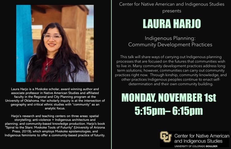 Laura Harjo CU Boulder 