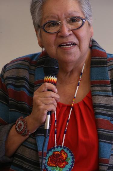 Burns Paiute Chairwoman Charlotte Rodrigue