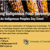Honoring Food Sovereignty Oct. 10 CU BOULDER
