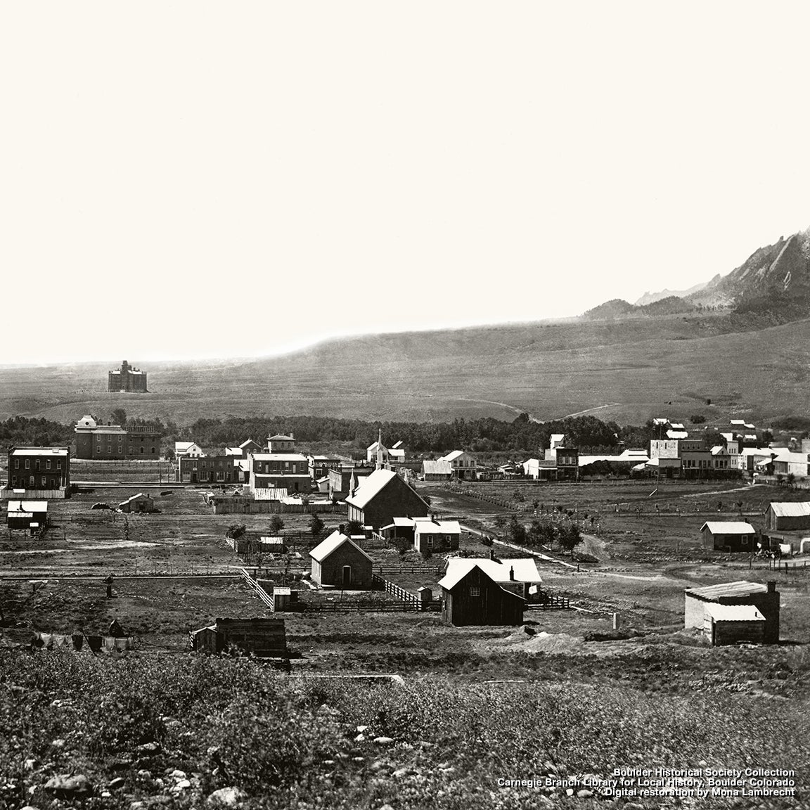 Boulder Historical Society Collection of the Carnegie Branch for Local History - Digital Restoration by Mona Lambrecht