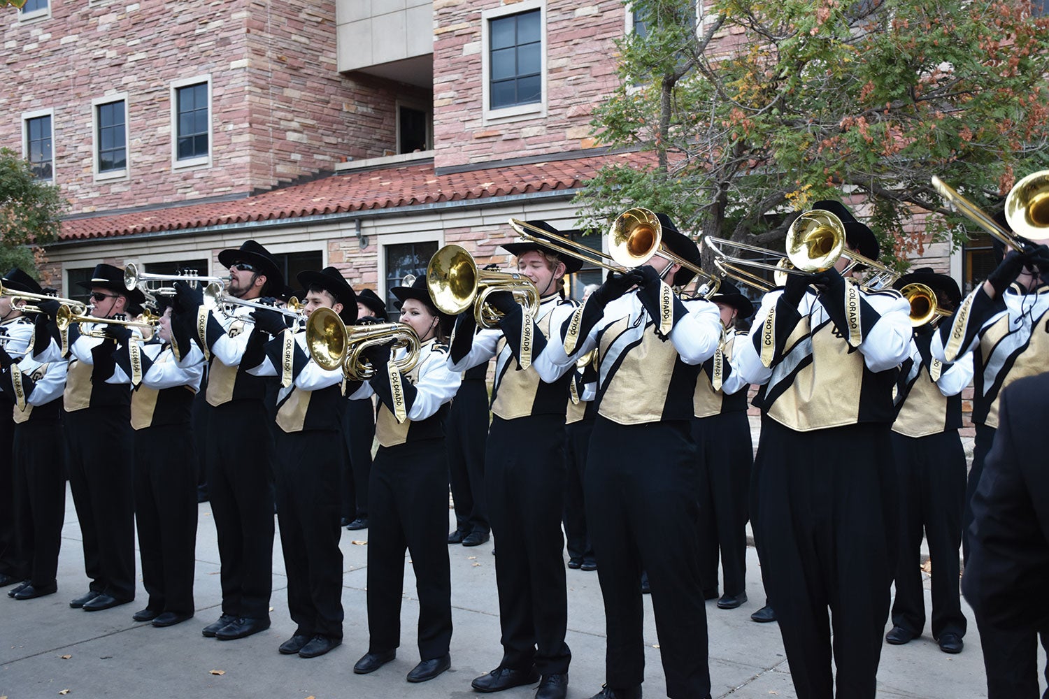 CU marching band