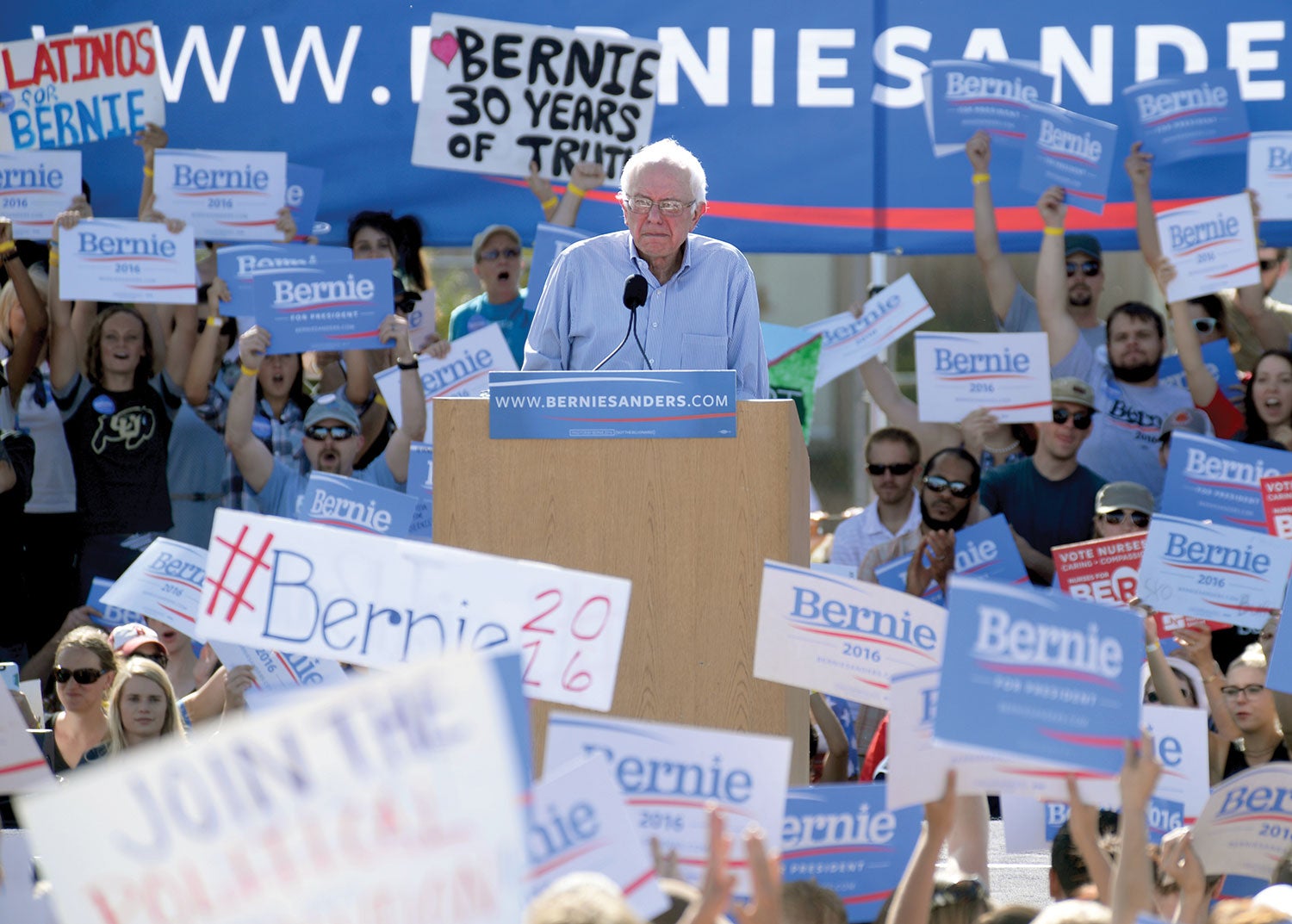 Bernie Sanders at CU-Boulder