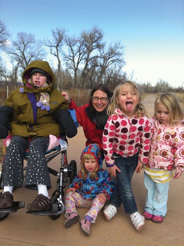 maia in wheelchair