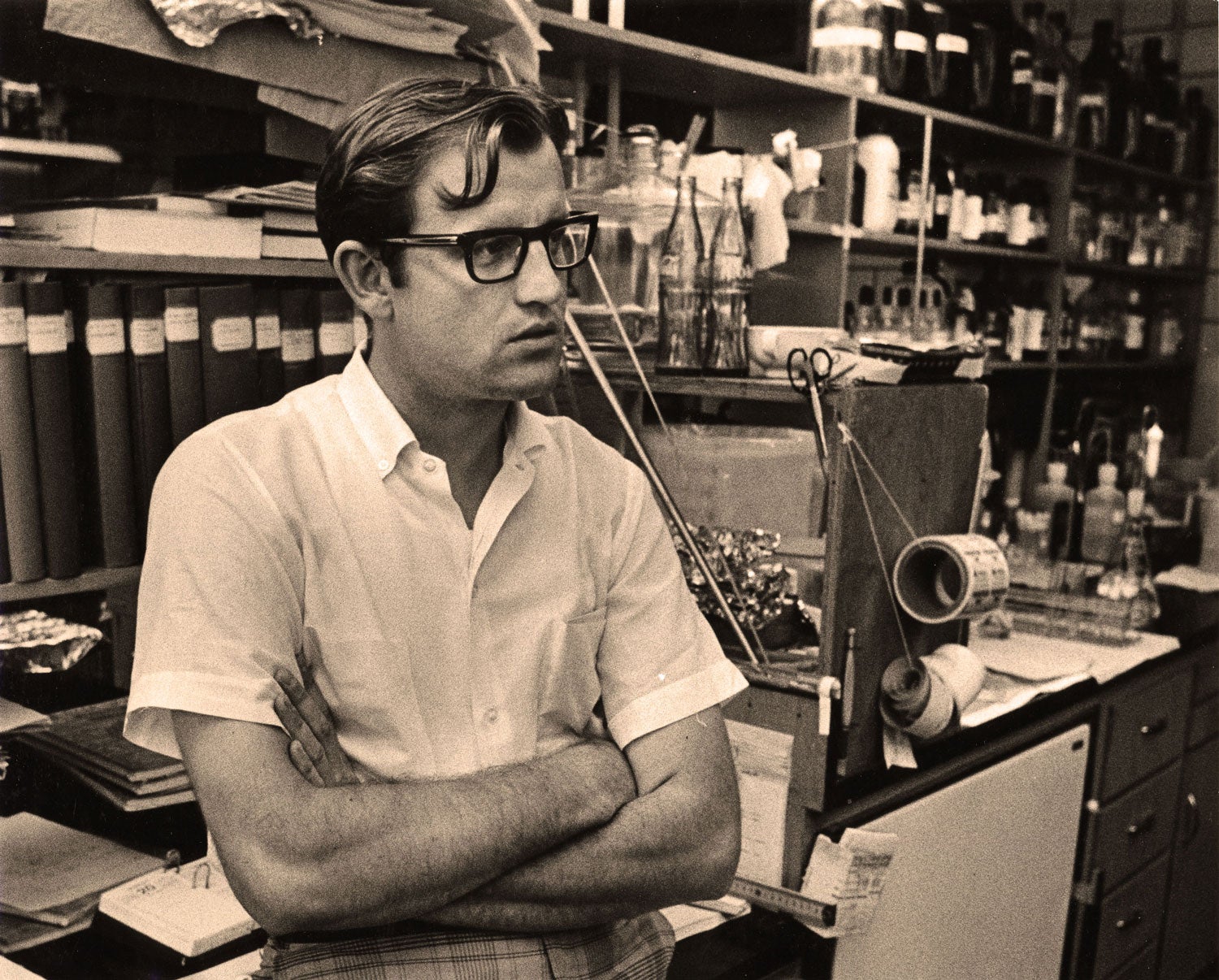 Marvin Caruthers as a postdoc student