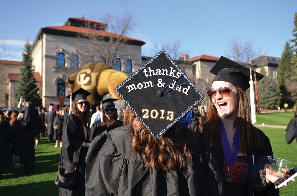 Graduation 2013 Alumni Association University of Colorado Boulder