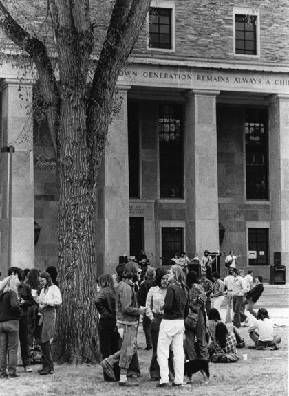 norlin library in the 60s