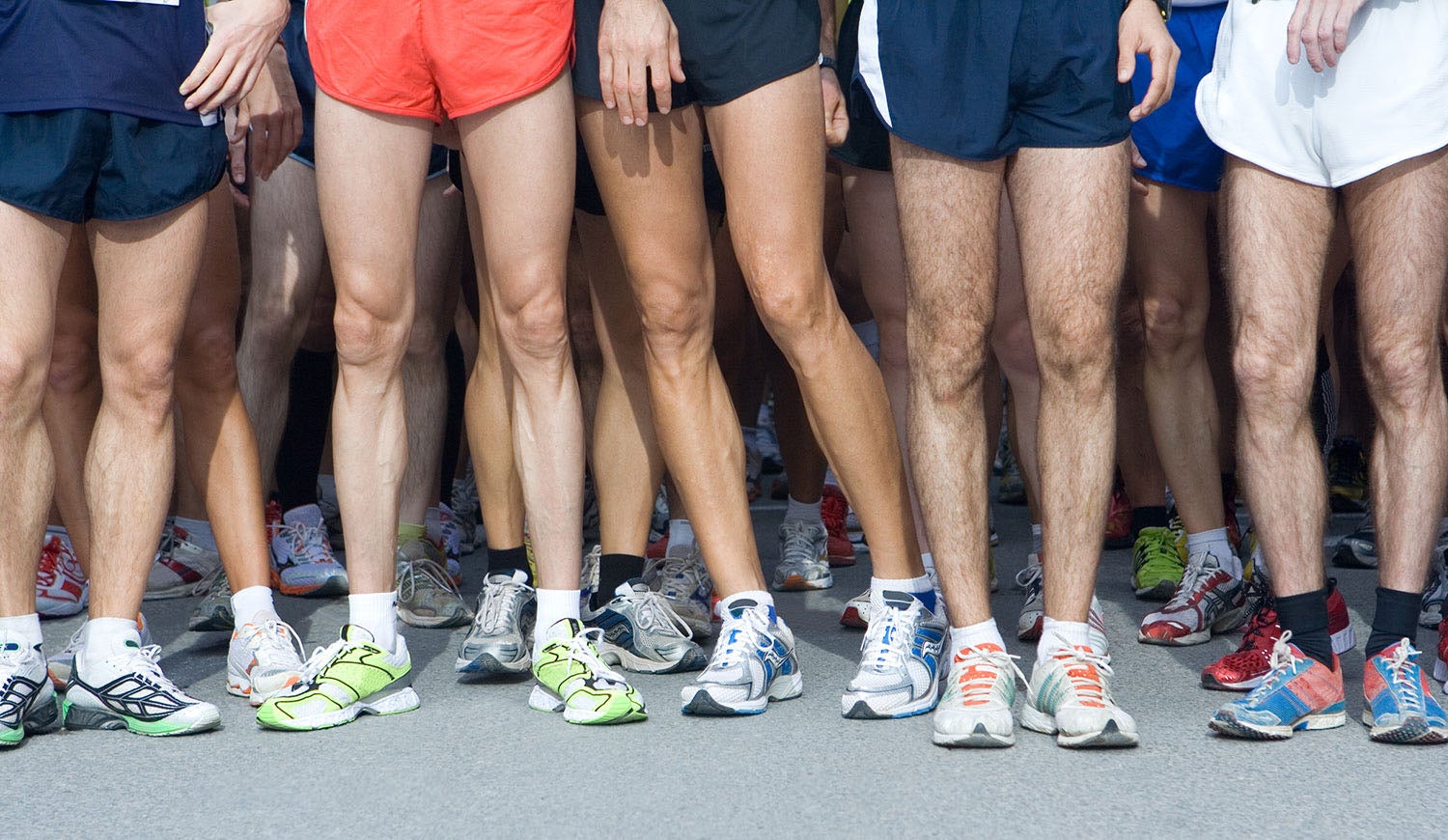 legs of runners