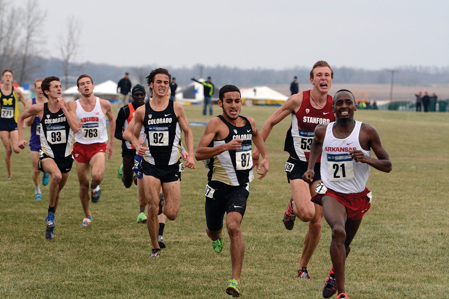 Men's cross country team