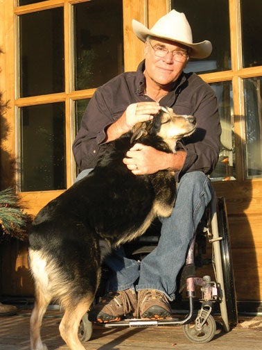 Ted barta and dog