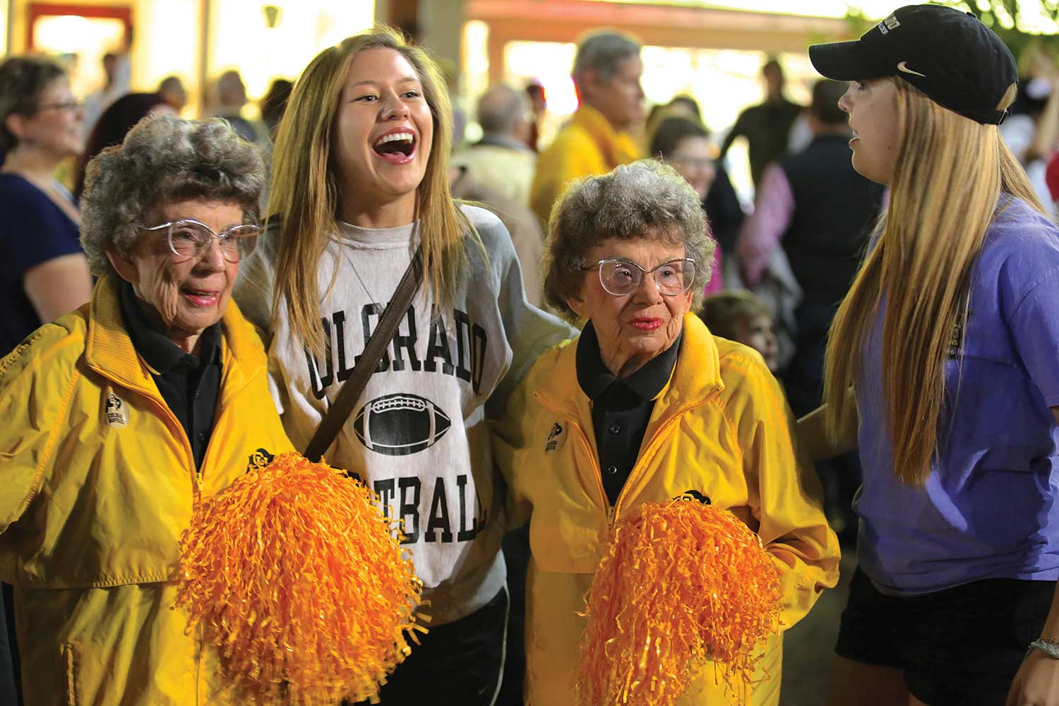 Twins at homecoming stampede