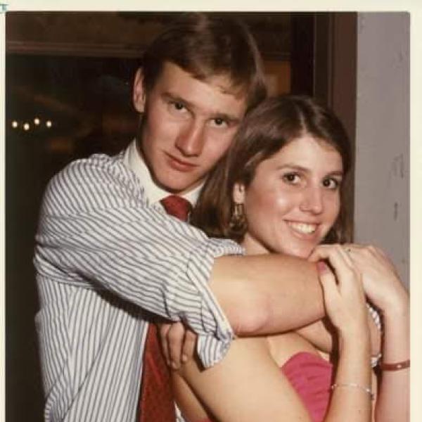 Randy and Laura in 1984