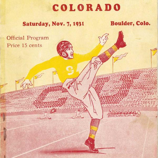 Homecoming program, Nov. 7, 1931