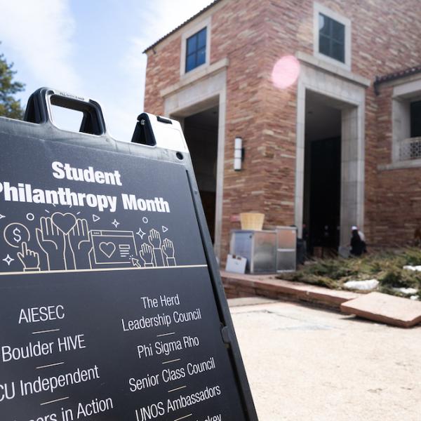 Student Philanthropy Month