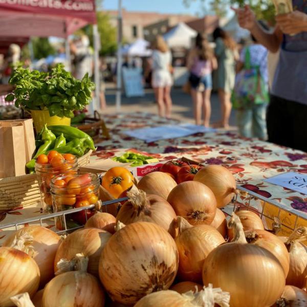 Boulder Farmers Market food