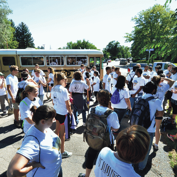 volunteers