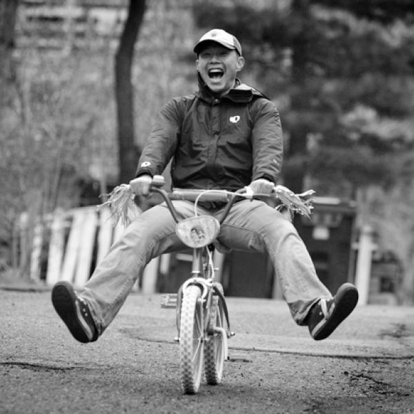 allen on bike