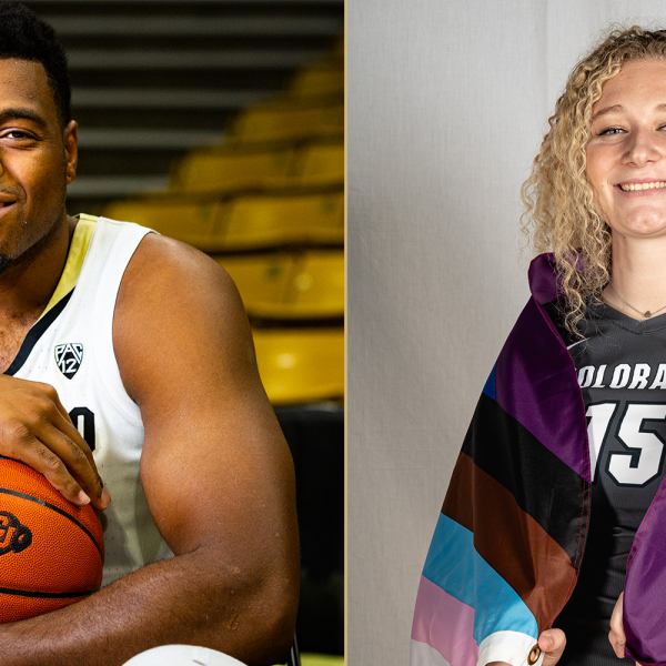 Evan Battey and Alexia Kuehl