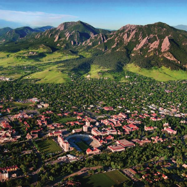 aerial shot cu