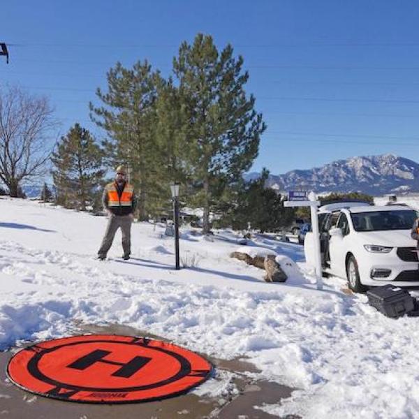 Drone fire research