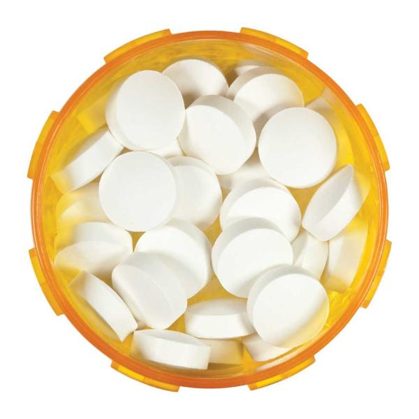 bottle of pills