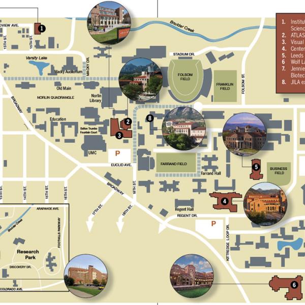 new buildings on campus map