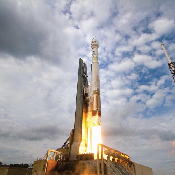 The Atlas V MAVEN spacecraft launches from Cape Canaveral Air Force Station
