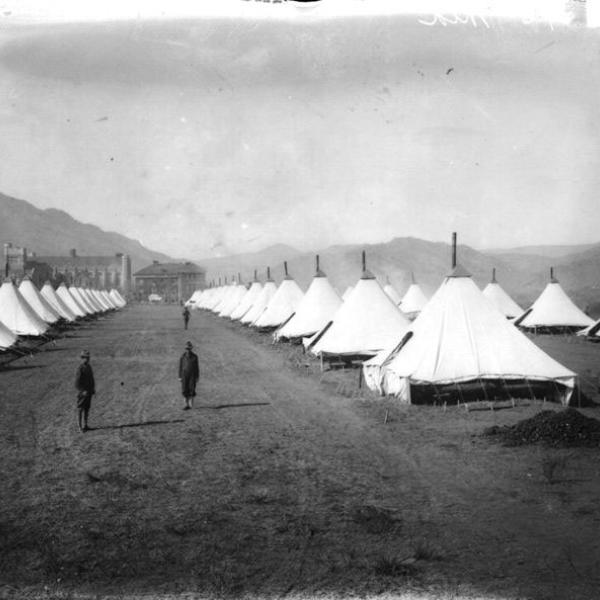 SATC camp at CU Boulder during Spanish Flu