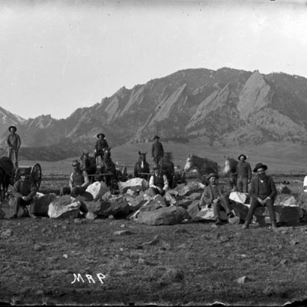 boulder historical photo