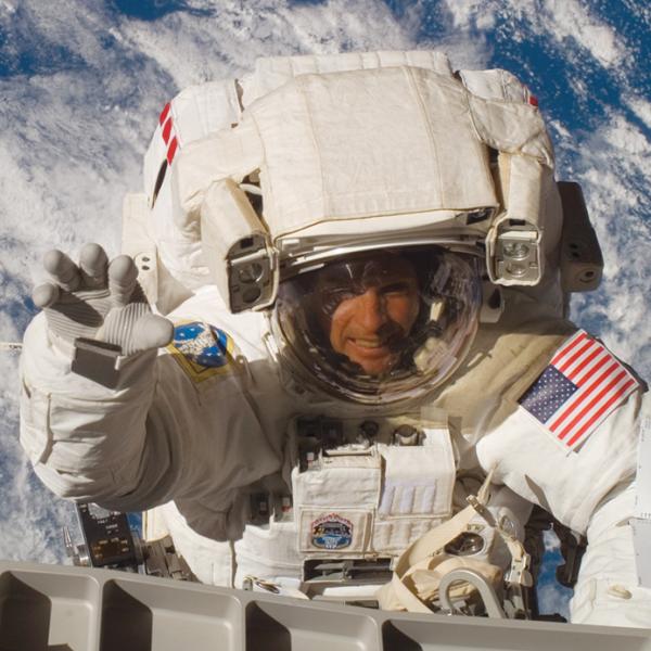 astronaut in suit
