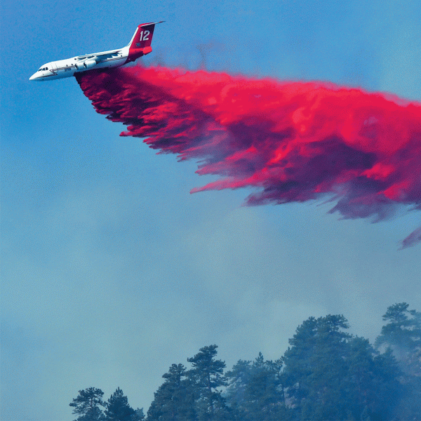 fire-fighting plane