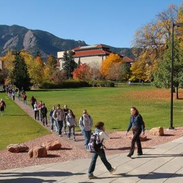 campus in the fall