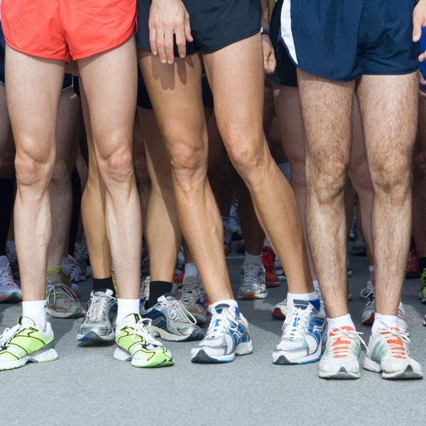 legs of runners