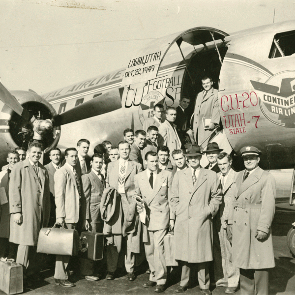 football travel in 1949